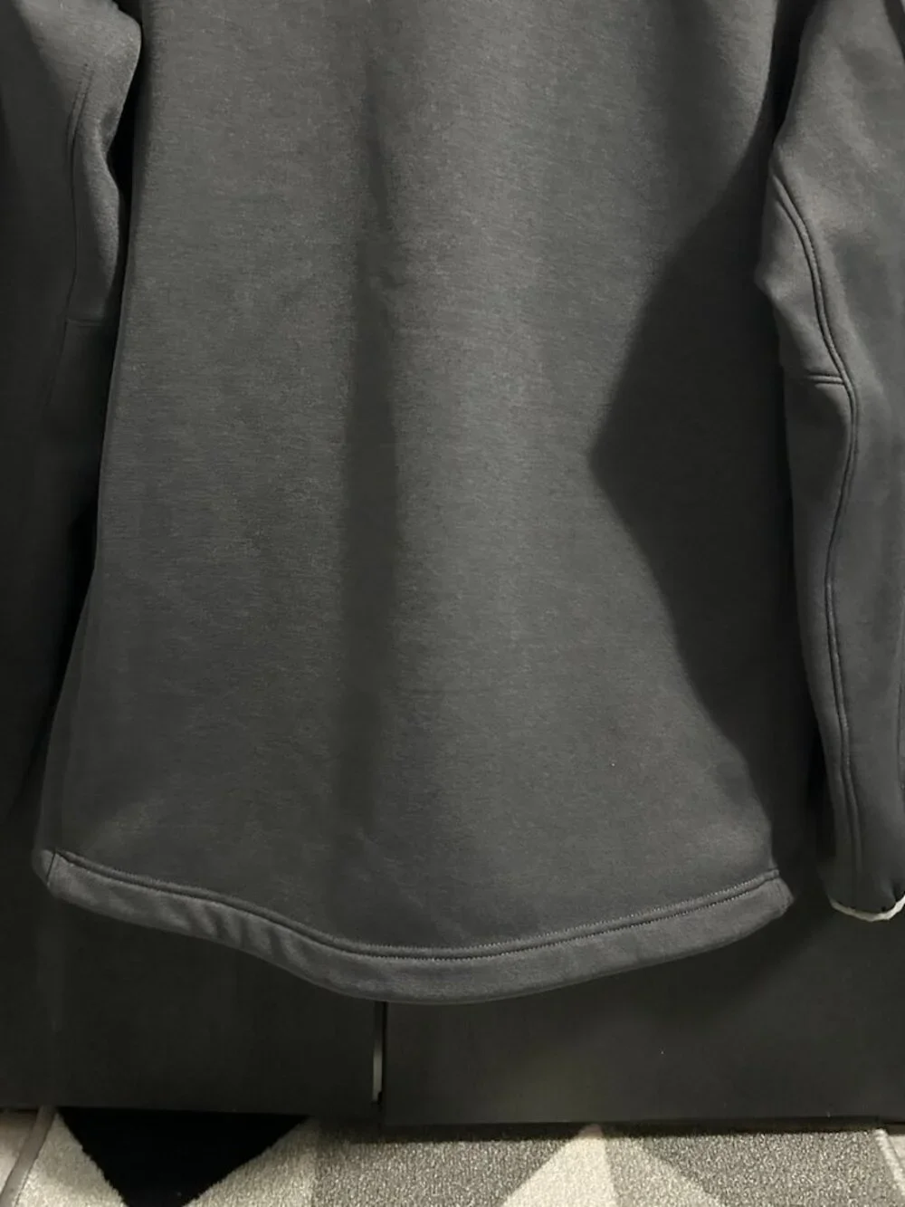 The North Face Gray Softshell Full Zip Sweatshirt Jacket Outdoor Men's Size M‎